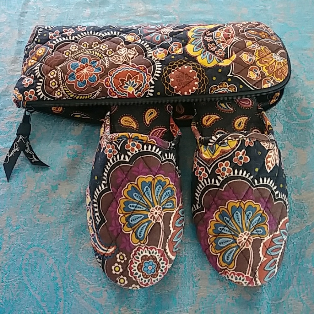 Vera Bradley slippers.
